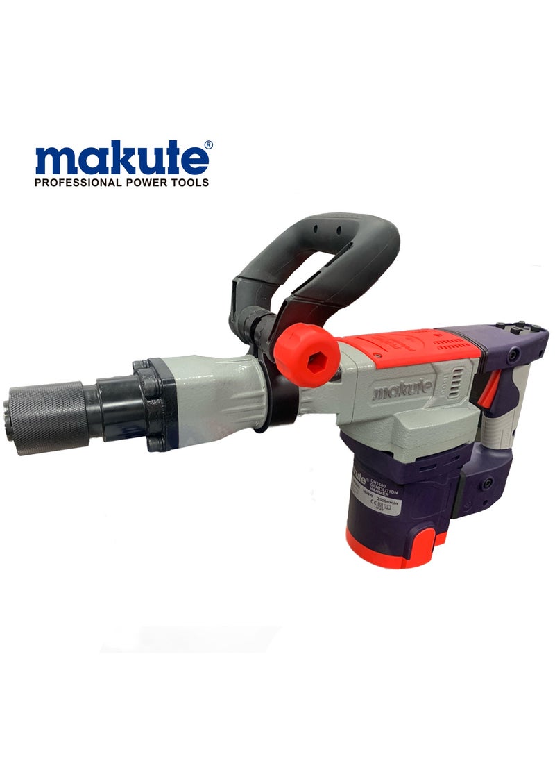makute Demolition Hammer 50mm,1600w  - Image 2