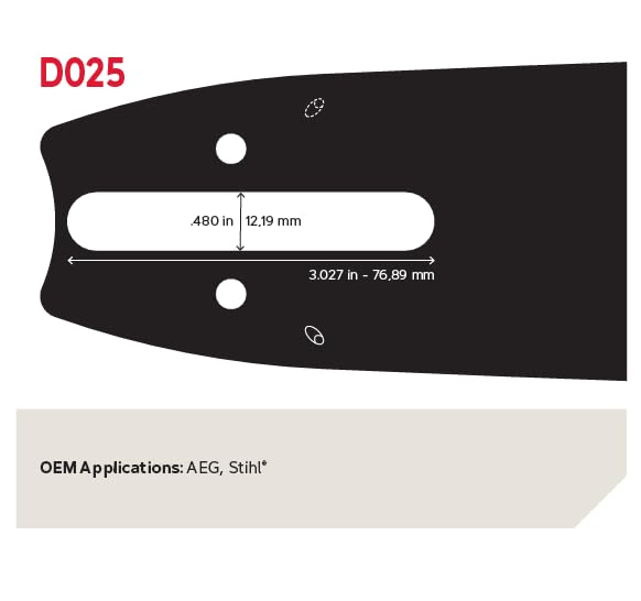 Oregon شريط منشار Oregon بديلاً بطول 20 بوصة وسلسلة منشار L81 AdvanceCut، 81 وصلة دفع، خطوة: .325"، قياس: .063"، اهتزاز منخفض (105671)، يناسب عدة موديلات من Stihl، رمادي - Image 2