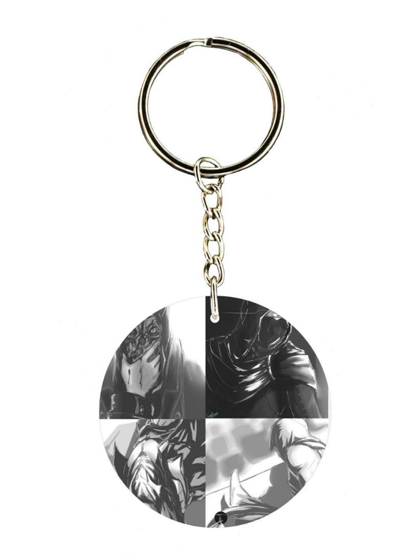 RKN Assassins Creed Double Side Printed Keychain