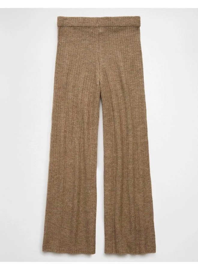 American Eagle AE High-Waisted Wide-Leg Sweater Pant