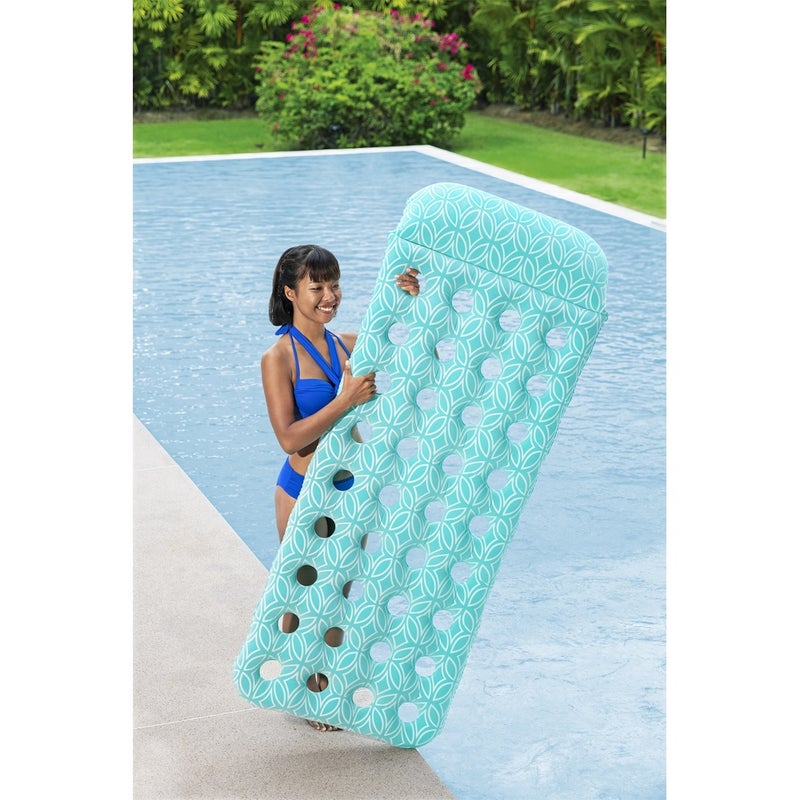 Bestway - Comfort Plush Floating Pool Mat 198x74 cm (4 Holes Row) - 43550 - Image 3
