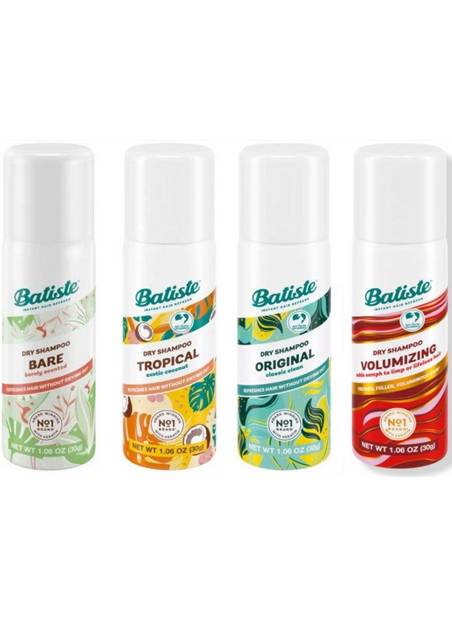 باتيستي مجموعة باتيست الصغيرة المكونة من 4 قطع (الأصلية، الاستوائية، العارية، المكثفة)