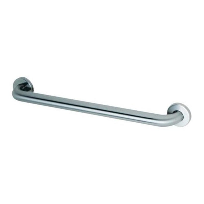 Bobrick 36" Straight Stainless Steel Grab Bar - Image 3