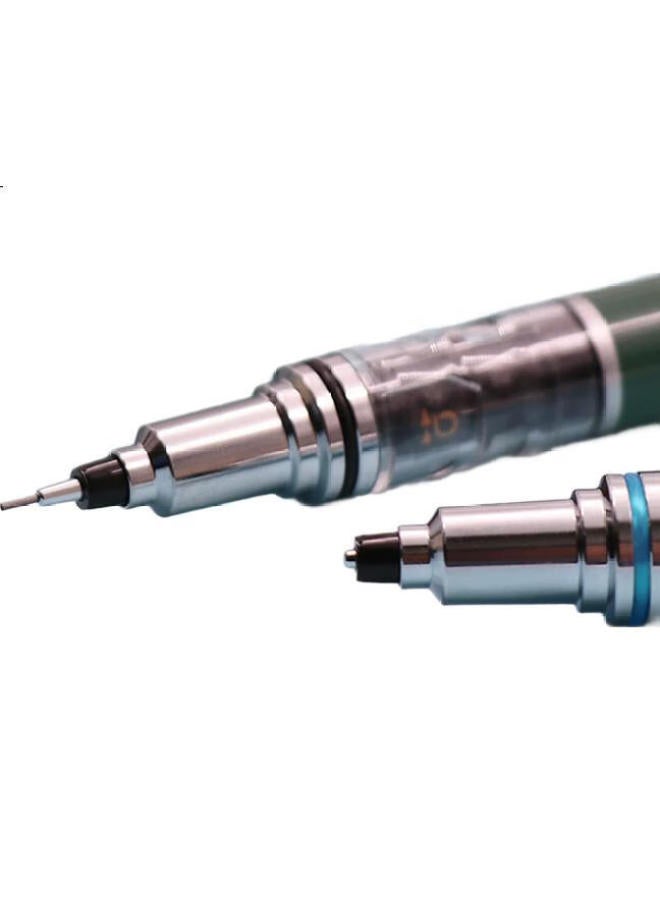Uni Mitsubishi (Uni) Kurutoga Mechanical Pencil, 0.5Mm, Continuous Lead, For Drawing, Students' Exams, And Activities, M5-559, Light Green Barrel, Single Pencil - Image 2