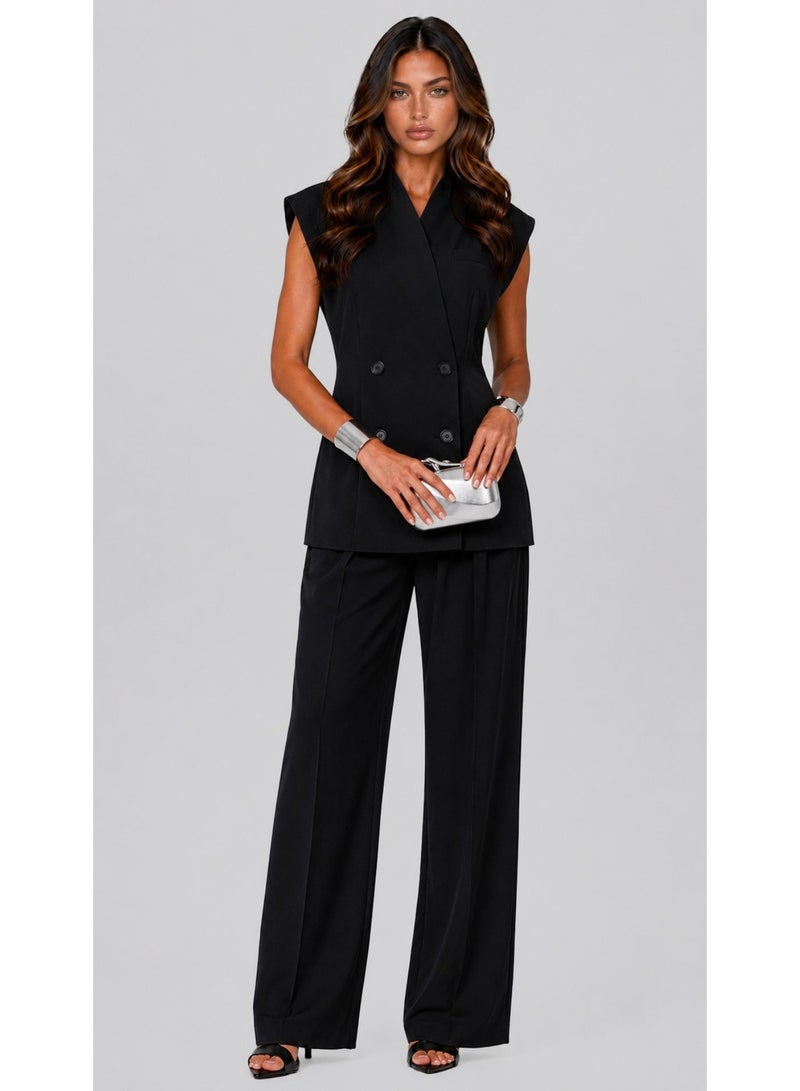 KYVELi Modern Elegance Suit Set-Black - Image 1