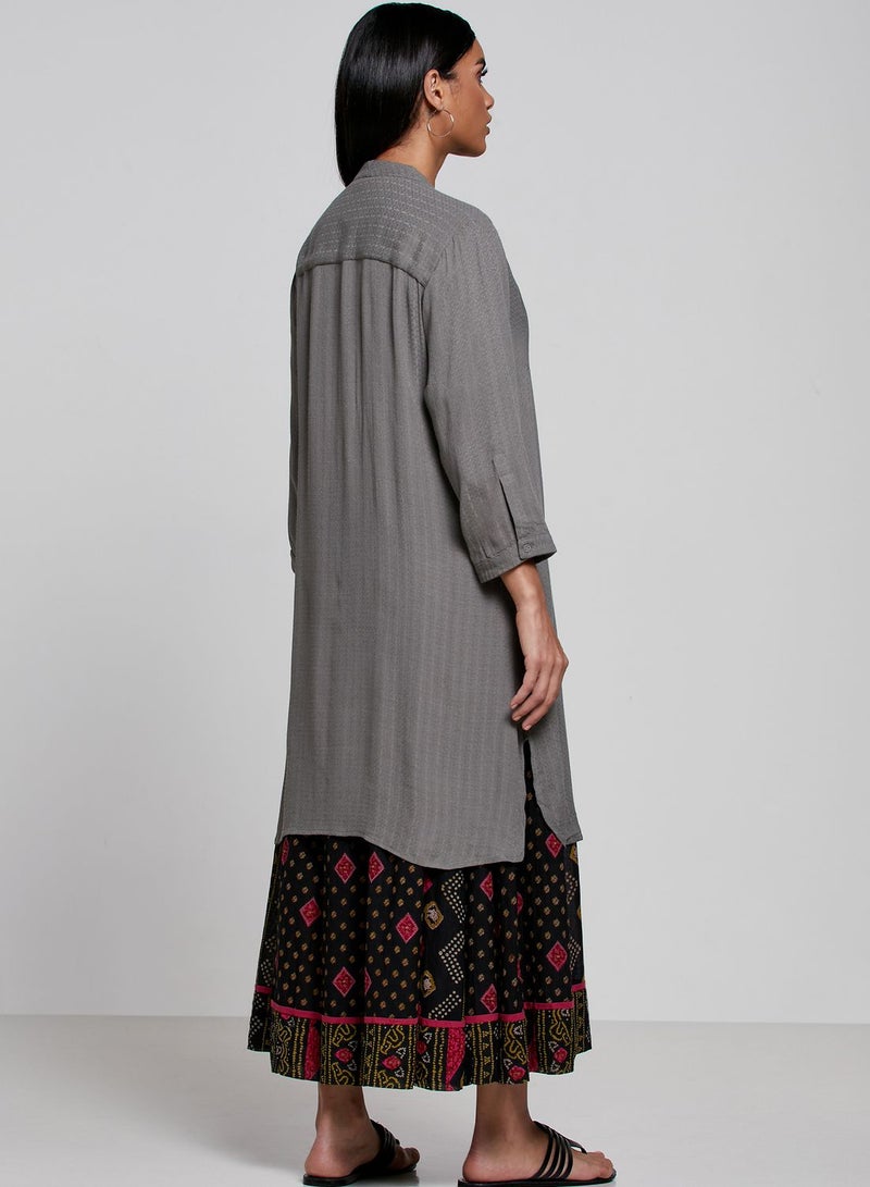 ريتو كومار كورتي بنمط قميص - Image 2