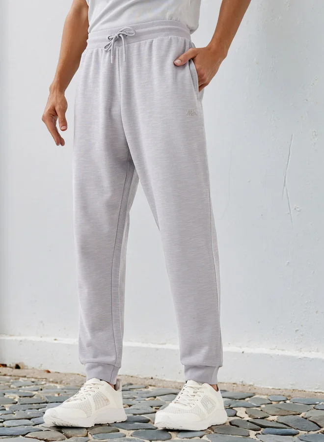 Kappa Kappa Textured Joggers with Pockets