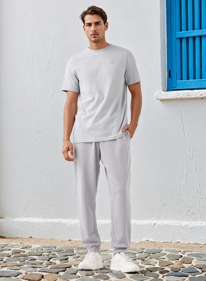 Kappa Kappa Textured Joggers with Pockets