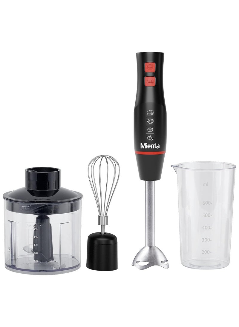 Mienta Hand Blender Vitesse HB111138B 450 W Black 