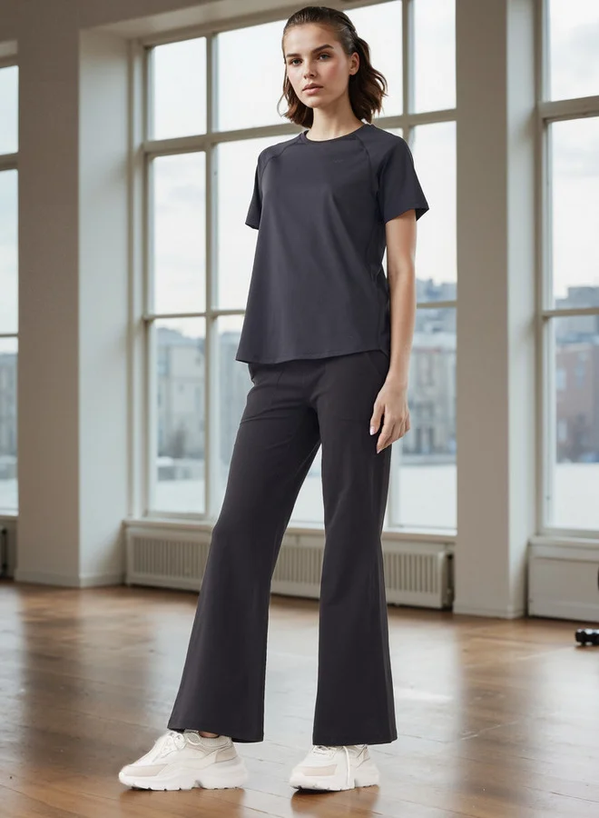 ADOT by Splash Regular Fit T-shirt with Raglan Sleeves