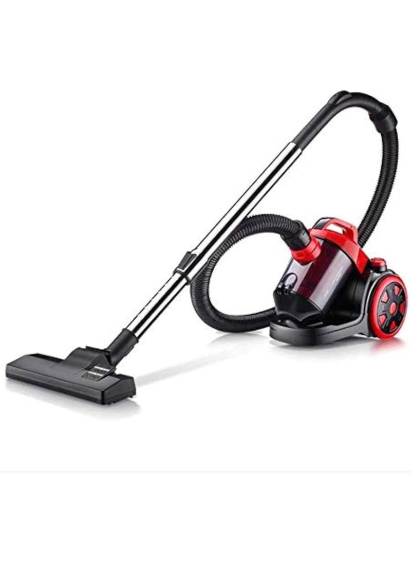 Denx Bagless Canister Cyclonic Vacuum Cleaner, 1200W Electric Dust Catcher with HEPA Filter, 2.2L Large Dust Canister, Retractable Cord - Image 2