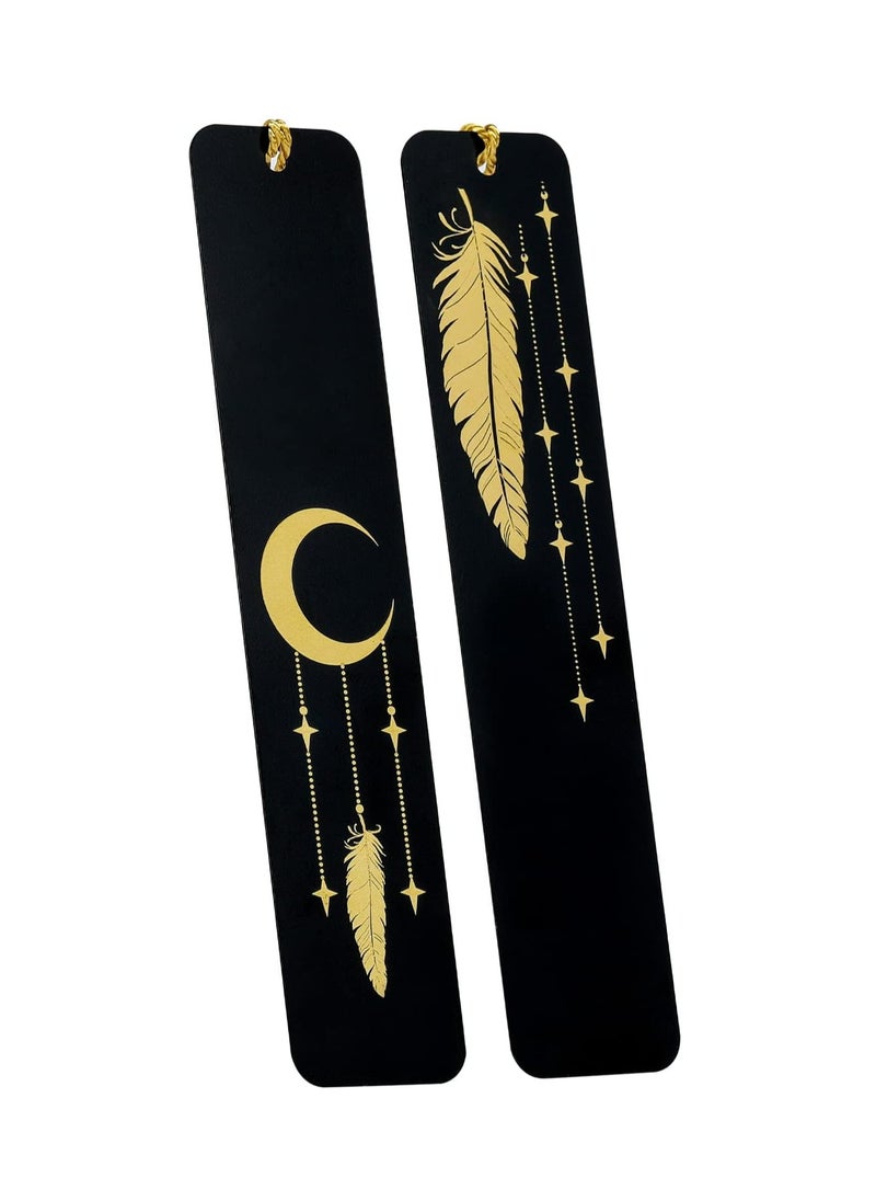 Oasisgalore - 2 Pieces Elegant Bookmark Metal Bookmarks，Gifts for Women，Friend，Teacher，Students - Image 1