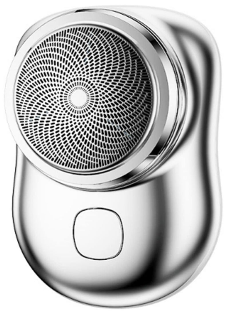 ELTRAZONE ELTERAZONE Electric Razor for Men, Newest Mini-Shave Portable Electric Shaver, Pocket Size Portable Shaver Wet and Dry Mens Razor USB Shaver Charging Easy One-Button Use Suitable for Home,Car,Travel - Image 1
