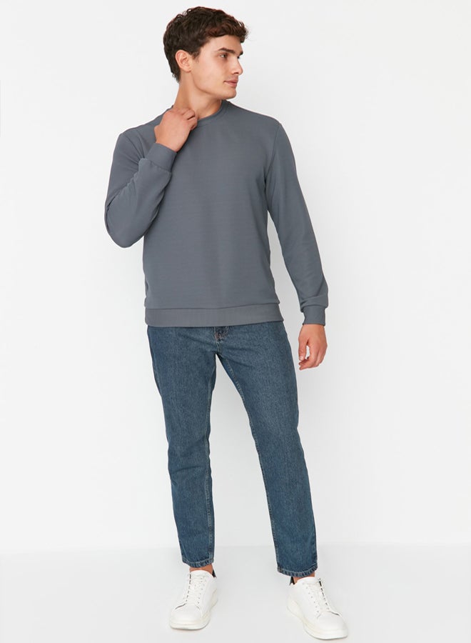 trendyol Relax Fit Blue Boyfriend Jeans - Image 3