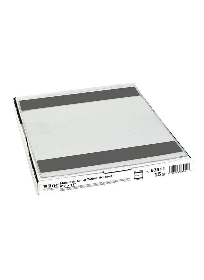 C-Line 83911 Magnetic Shop Ticket Holder Super Heavy 15" 8 1 2 X 11 (Box Of 15)  - Image 5