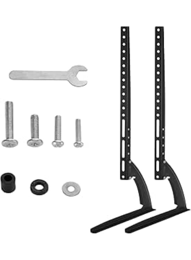 New TV Stand, Universal Table TV Stand for 37 to 75 Inch LED LCD Plasma Flat Screen TVs, TV Legs, Supports up to 45 kg, VESA Max. 600 x 400 mm - Image 4