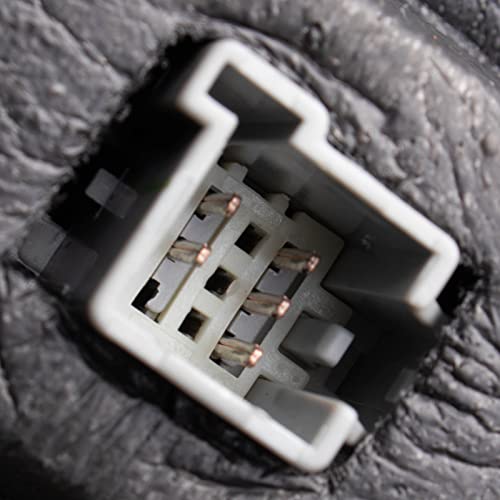 TRQ Power Heated Side Mirror Set Driver & Passenger Textured Black Compatible with 2008-2011 Ford Focus FO1320331 FO1321331 - Image 3