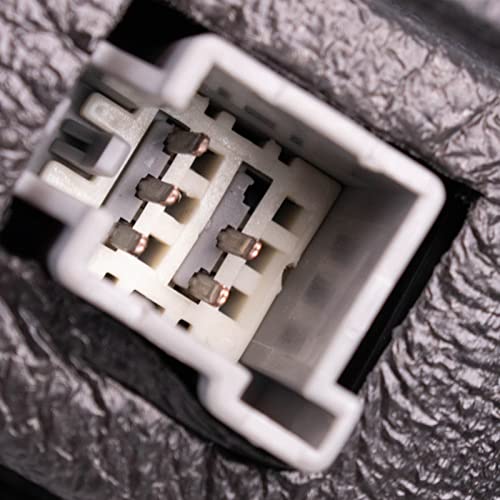 TRQ Power Heated Side Mirror Set Driver & Passenger Textured Black Compatible with 2008-2011 Ford Focus FO1320331 FO1321331 - Image 4