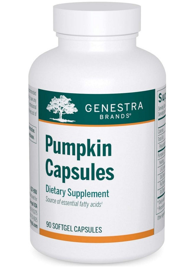 Genestra - Brands Pumpkin Capsules ; Supports Cell Membranes And Skin Health ; 90 Capsules - Image 1
