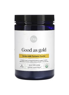 ORA Ora, Good As Gold, Golden Milk Turmeric Powder, 12.87 oz (365 g)  - Image 1