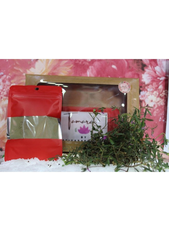 Priyasakshi Tamarai Forest Herbal Bath Powder, Traditional Ubtan Powder, Natural Body Cleanser - Image 2