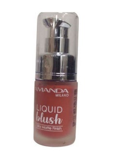 Amanda Milano Liquid Blush Silky Matte Finish 08 