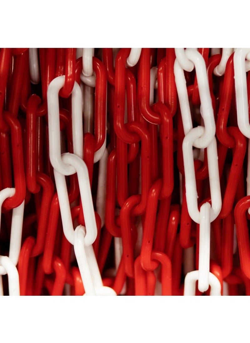 Force Chain - Red White Plastic Chain - Image 1