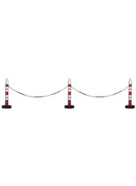 Force Chain - Red White Plastic Chain - Image 1