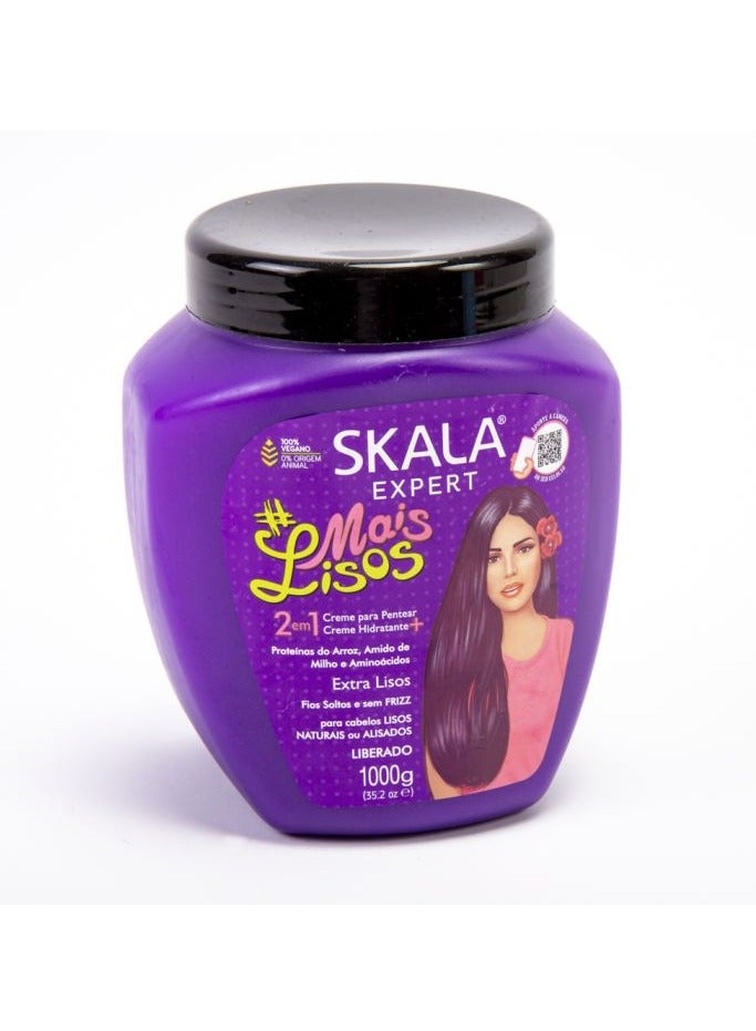 سكالا كريم وبلسم للشعر مرطب ببروتينات الارز - 1000جرام - Image 2