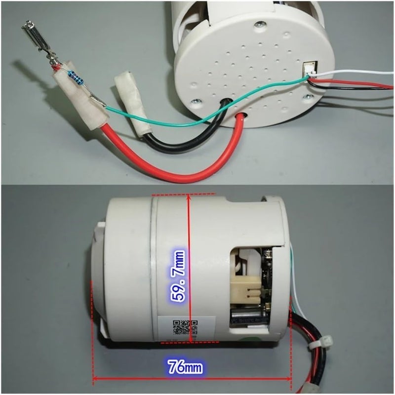 10.8V Three Phase Brushless Fan Electronic Starter 85W High Power 47000RPM - Image 2