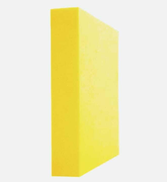 Xpression india 16X16 Super Softy Foam Sheet for Cushions Chair Seat Yoga Meditation Seat 3 inch inch Single High Density HD Foam Mattress L x W 16 inch x 16 inch - Image 1