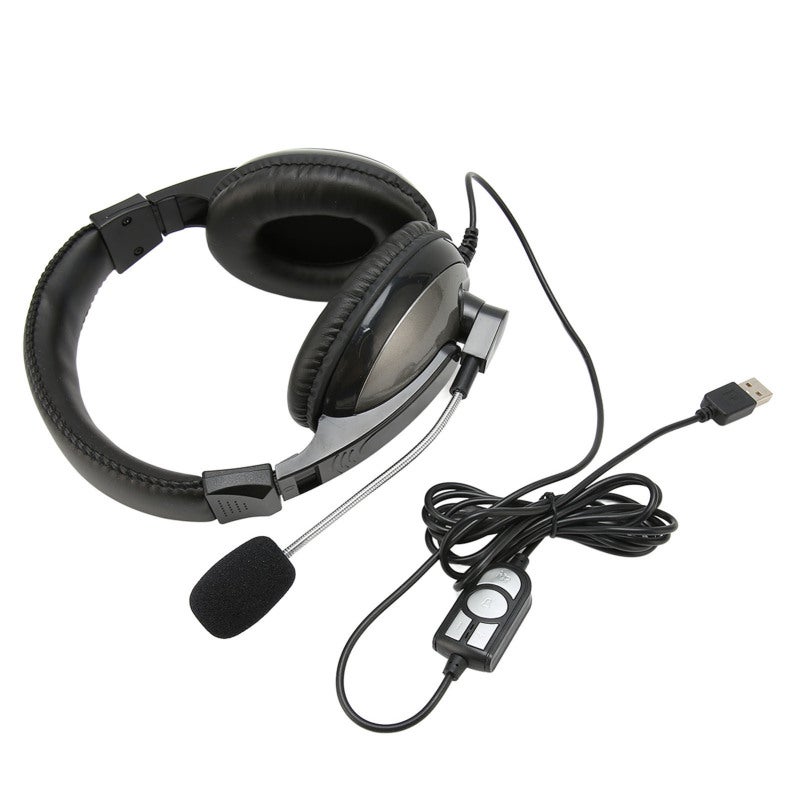 Kubite USB Gaming Headset with 40mm Drivers HIFI Sound Quality Gaming Headphone - Noise Filtering Microphone Game Headset for PC PS4 Xbox One Laptop - Image 4