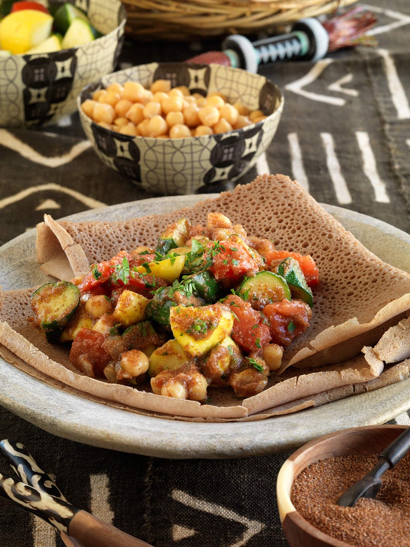 Bob's Red Mill دقيق التيف من بوب's ريد ميل، 20 أونصة (عبوة من 1) - غير معدّل وراثيًا، حبة كاملة، نباتي، كوشير - Image 2