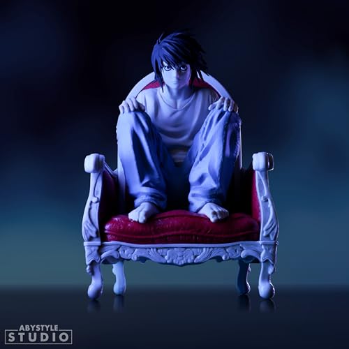 Abystyle Studio Death Note L 1:10 Scale Collectable PVC Figure - Official Licensed Anime Merchandise - Image 4