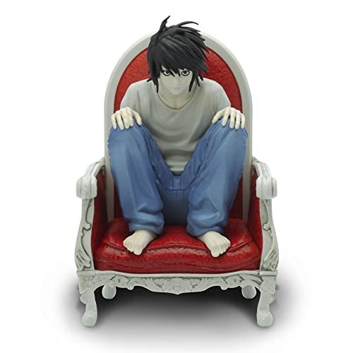 Abystyle Studio Death Note L 1:10 Scale Collectable PVC Figure - Official Licensed Anime Merchandise - Image 1