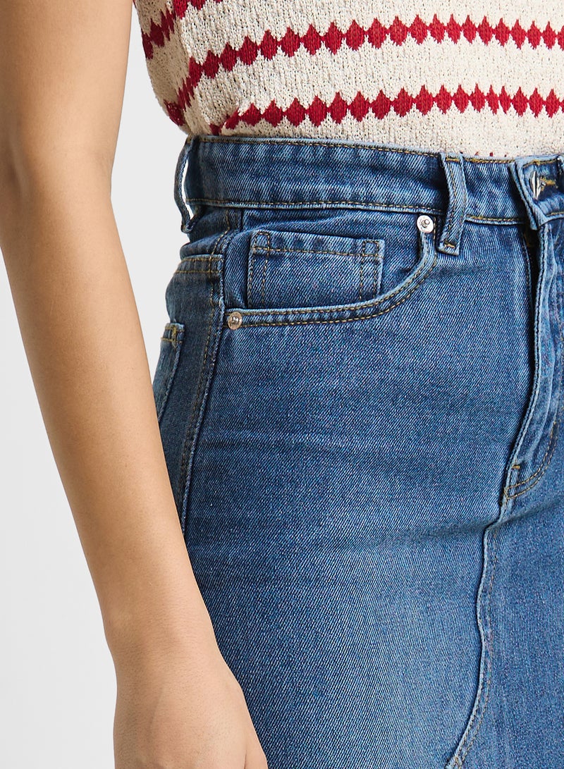 Ginger Denim Maxi Skirt  - Image 4