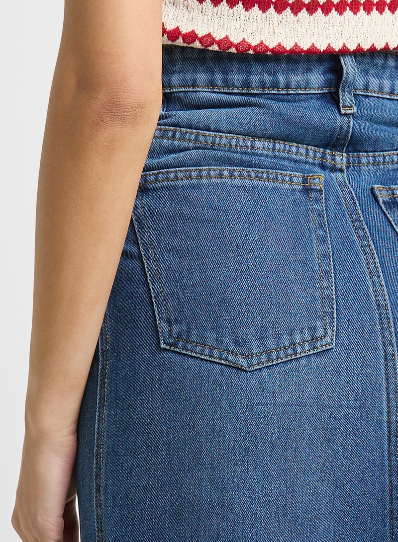 Ginger Denim Maxi Skirt  - Image 5