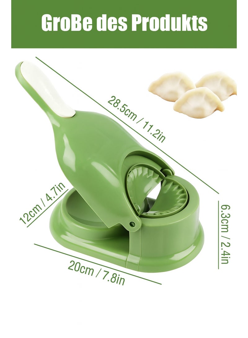 آلة صنع الزلابية، آلة صنع الزلابية، آلة صنع الجيوزا 2 في 1، صانعة الزلابية، قاطعة زلابية يدوية لمعجنات المطبخ، صنع الزلابية. - Image 4