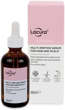 سيروم لاكورا للعناية اليومية بالشعر MULTIPEPTIDE 60 مل للشعر وفروة الرأس