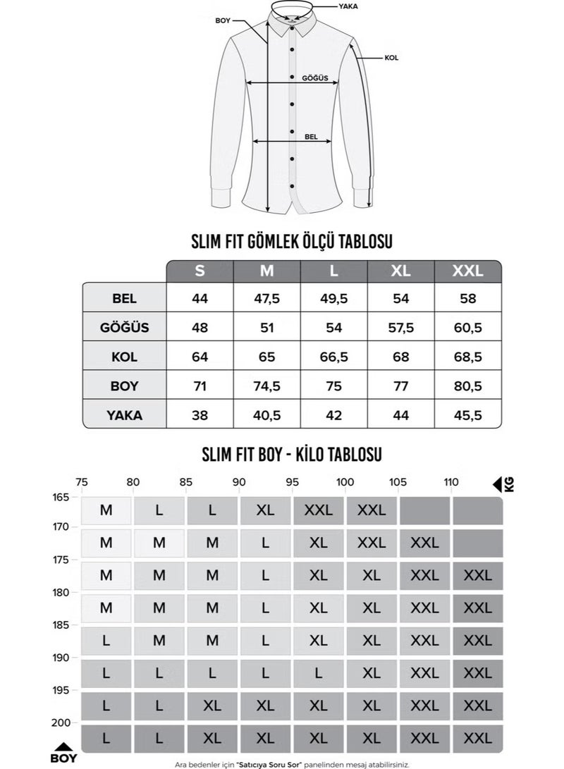 Tudors Slim Fit Slim Fit Oxford Sports Men's Shirt - Image 2