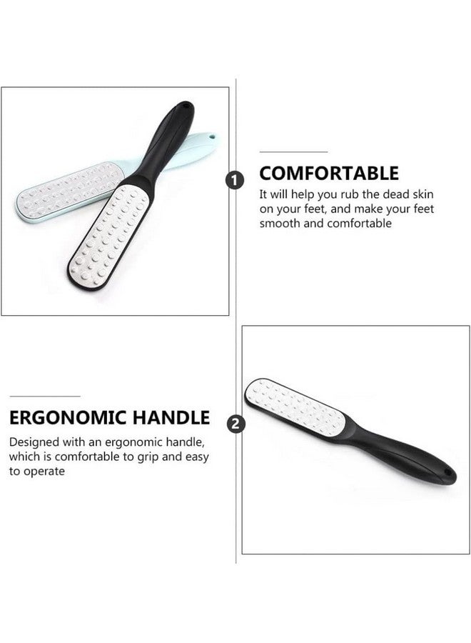 NAIDEV Foot Scrubber usage for dead skin and calluses Remover for all ages men and Women and also usage for Professional Foot Care Pedicure, Foot Scraper For Cracked Heels Black - Image 4