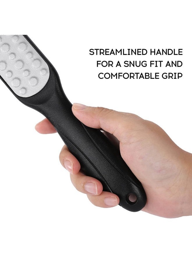 NAIDEV Foot Scrubber usage for dead skin and calluses Remover for all ages men and Women and also usage for Professional Foot Care Pedicure, Foot Scraper For Cracked Heels Black - Image 3