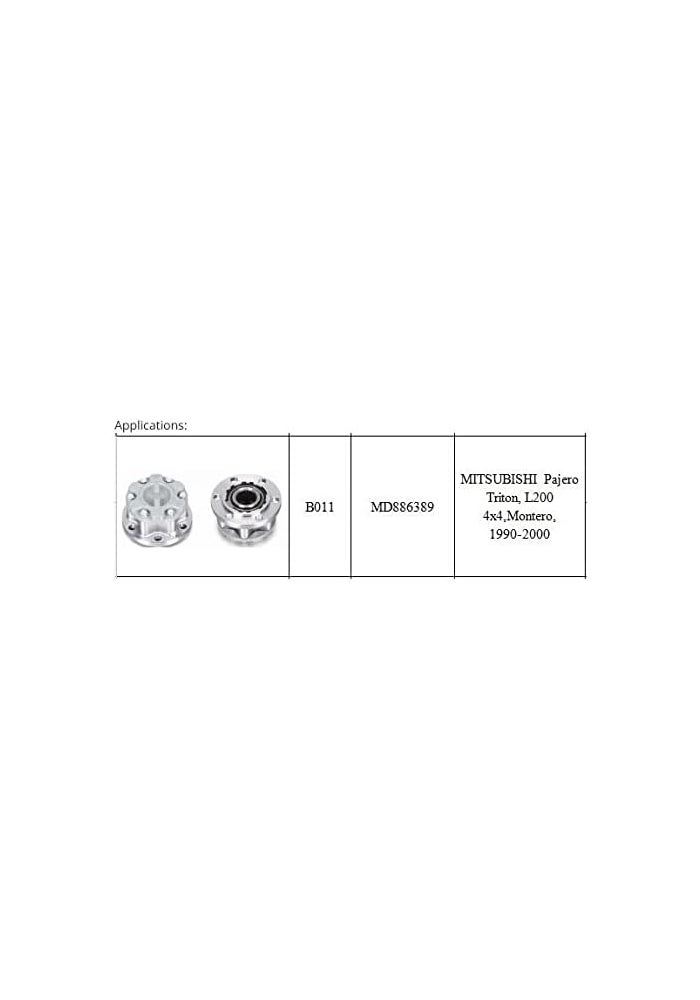 QASULER Free Wheel Locking Hub for Mitsubishi Pajero Triton L200 - Image 3