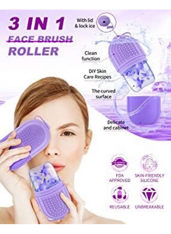MIRARIYA Ice Roller For Face, Neck and Body | For Puffy Eyes, Easy to Use and Carry | Unbreakable and Reusable | Glowing and Clear Skin(Multicolor) - Image 4