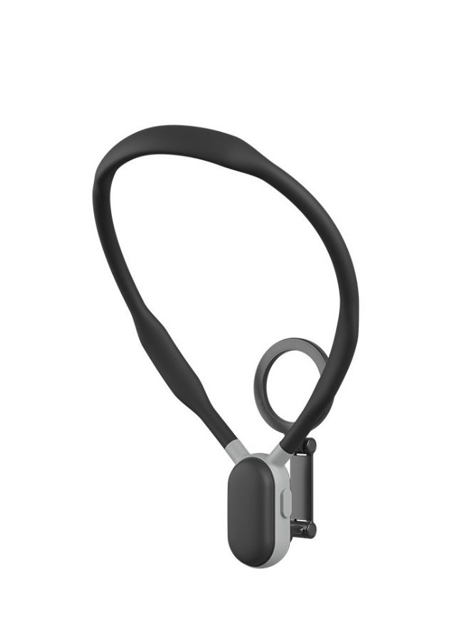 MAX version Magnetic Neck Mount for Phones, Upgraded Cell Phone Holder Stand POV/Vlog Selfie Hand Free Necklace Phone Strap Video Recording for iPhone 15 14 13 12 Series and Android Phones(black)  - Image 4