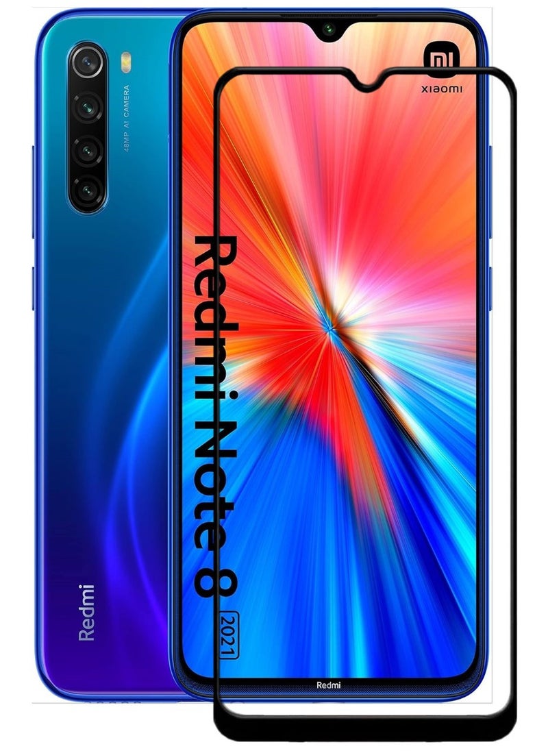 ACLIX Antistatic ESD Dustproof Premium Quality High Definition Tempered Glass Screen Protector Designed For Xiaomi Redmi Note 8 - Image 1
