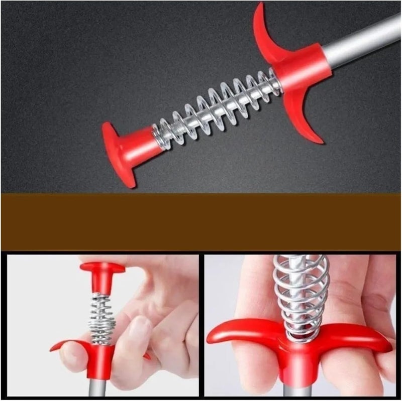 Pipe Plunger Drain Unclogger Clog Remover, Cleaning Tool(300cm) - Image 4