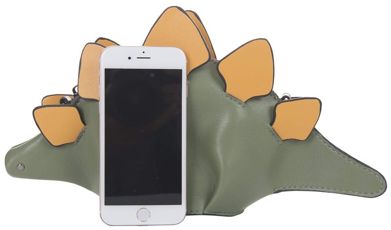 QZUnique Dinosaur Shoulder Bag for Women 3D Animal Novelty Purse Zipper Crossbody Handbag Clutch Messenger Bag for Girl - Image 5