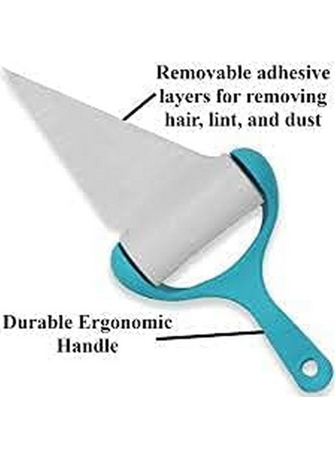 بكرة إزالة شعر الحيوانات الأليفة وفراء الوبر - بكرة إزالة الوبر على شكل حرف Y ذاتية التنظيف وقابلة لإعادة الاستخدام مع ورقة لاصقة فائقة لإزالة الفراء، مجموعة فرشاة تنظيف الملابس والأثاث والمنزل - Image 4