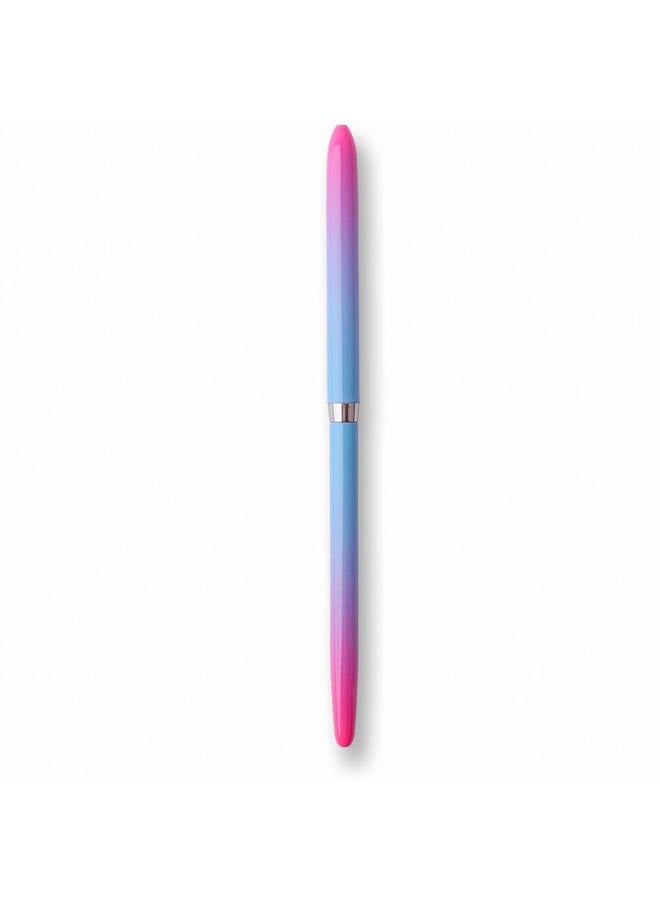 SILPECWEE (NO1) - 1Pc Nail Art Ombre Brush Alloy Gradient Handle Nylon Hair UV Gel Polish Acrylic Manicure Painting Drawing Brush Tools - Image 3